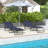 Outsunny Folding Chaise Lounge Pool Chair Set Of 2, Patio Sun Tanning Chair, Outdoor Lounge Chair W/ Reclining Back, Pillow, Breathable Mesh & Bungee Seat For Beach, Dark Blue