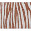 1 pièce Chaise d'appoint à rayures zébrées Tissu de mousse à haute densité Dossier cylindrique Finition orange rustique Salon principal