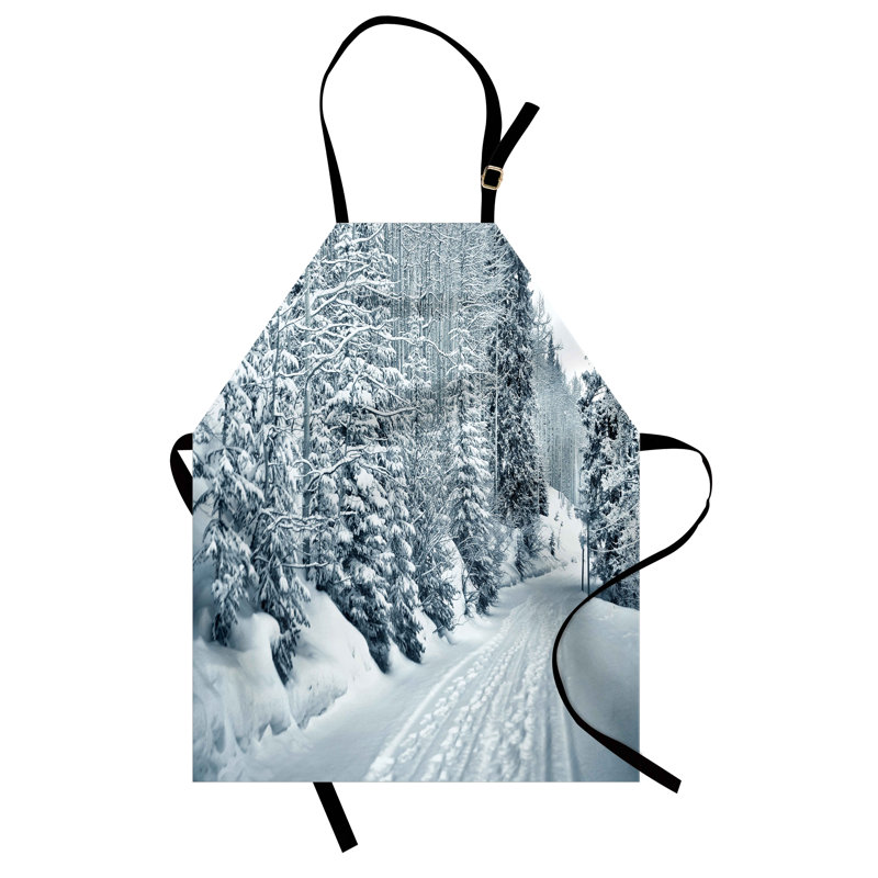 No Pattern Bib Apron