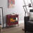 Freestanding Electric Fireplace Stove Heater with 3D Flame Effect for 1,000 Sq. Ft. Room-795187054