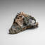 Silver On Calcite Crystal Cluster  Matrix From Bouismas Mine, Zagora, Morocco