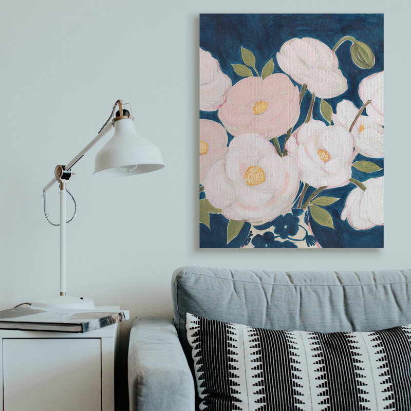 «Luminous Floral Bouquet» par Grace Popp, impression sur toile, Toile tendue, H 48 po x l 36 po