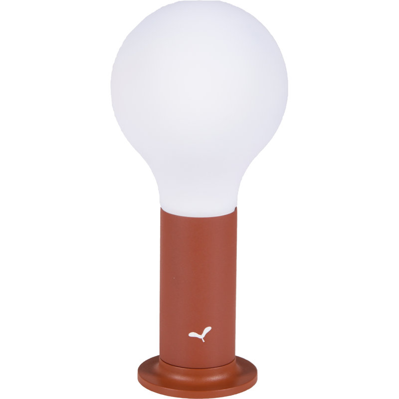 Aplo Lamp Base or Clamp, Red Ochre
