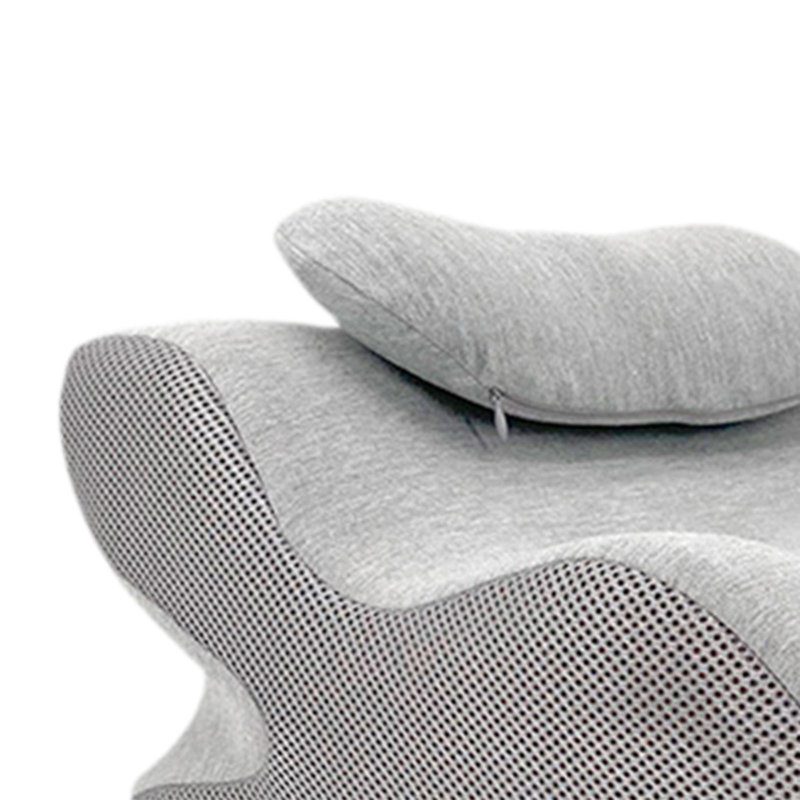 Coussin ergonomique pour adulte en mousse viscoélastique, Gris clair