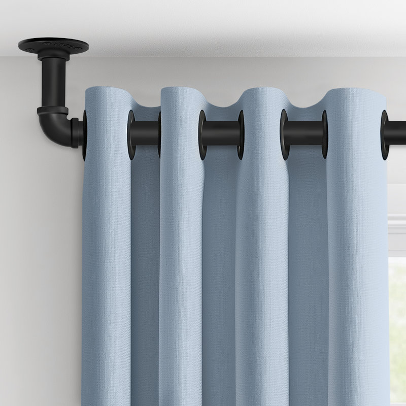 Tringle à rideaux occultante pour fenêtre ajustable, 16" – 28"