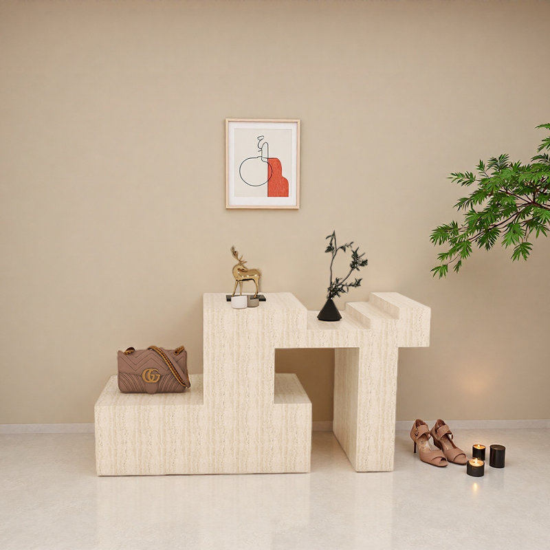 Table de présentation d'accessoires pour vêtements