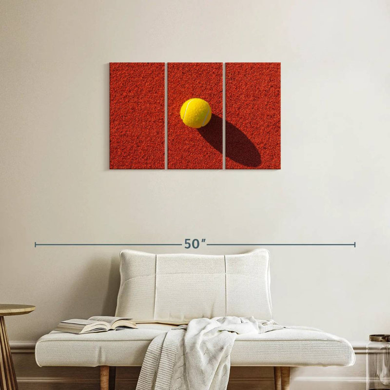 Tennis Ball, 20" H x 33" W