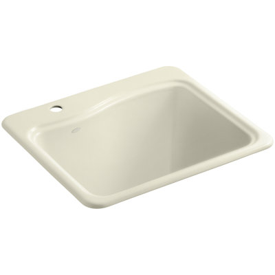 River Falls Metal Rectangular Drop-In Bathroom Sink