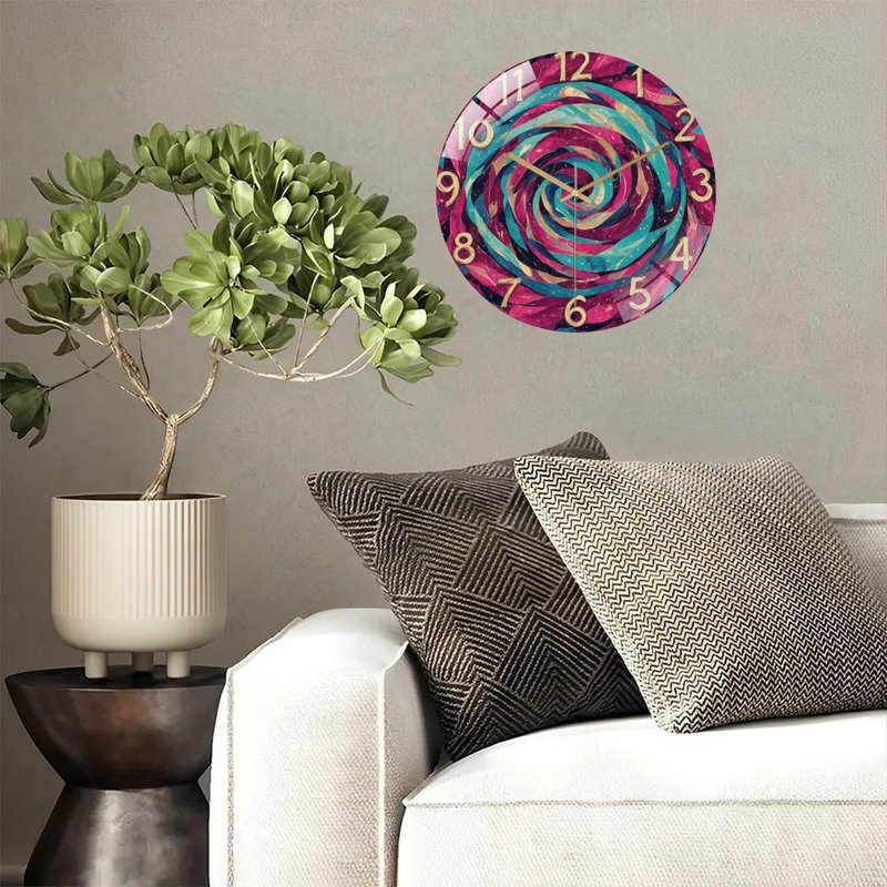Horloge murale 12 po