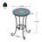 Patio Side Table with Shelf
