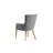 Loft 17.5 " H Upholstered Rubberwood Solid Wood Armchair