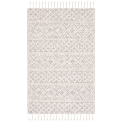 Natura Flat Weave Wool Geometric Rug