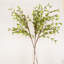 Artificial Farmhouse Floral Arrangement With Glass Greenery Foliage Sprays With Long Stems For Vase Filler Table Decoration