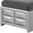 Stylish Twin Storage Bed In Champagne