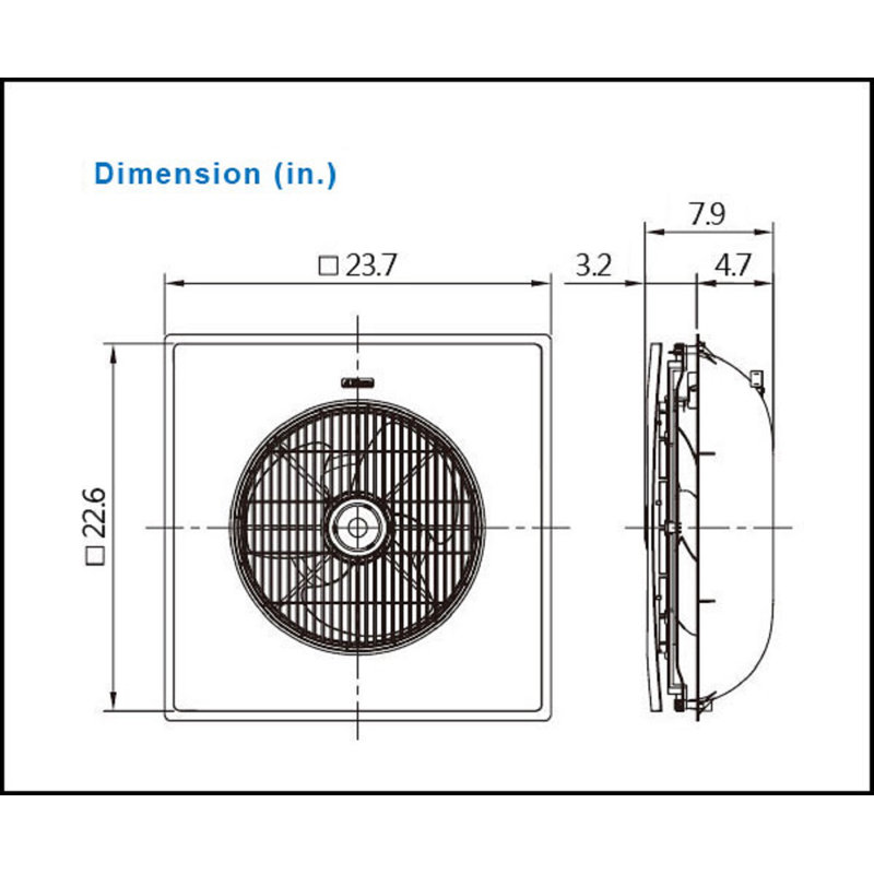 Ventilateur de salle de bain 4211 cfm Sears