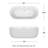 Juliette 67'' x 31.5'' Soaking Acrylic Bathtub-23113244