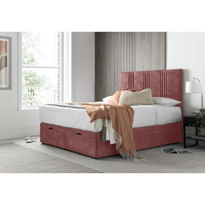 New Empire Conistan Ottoman Storage Bed with Floor Standing Headboard