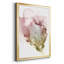 Floraison rose I, toile encadrée de qualité supérieure - prête à être accrochée-1148613590-1148613589