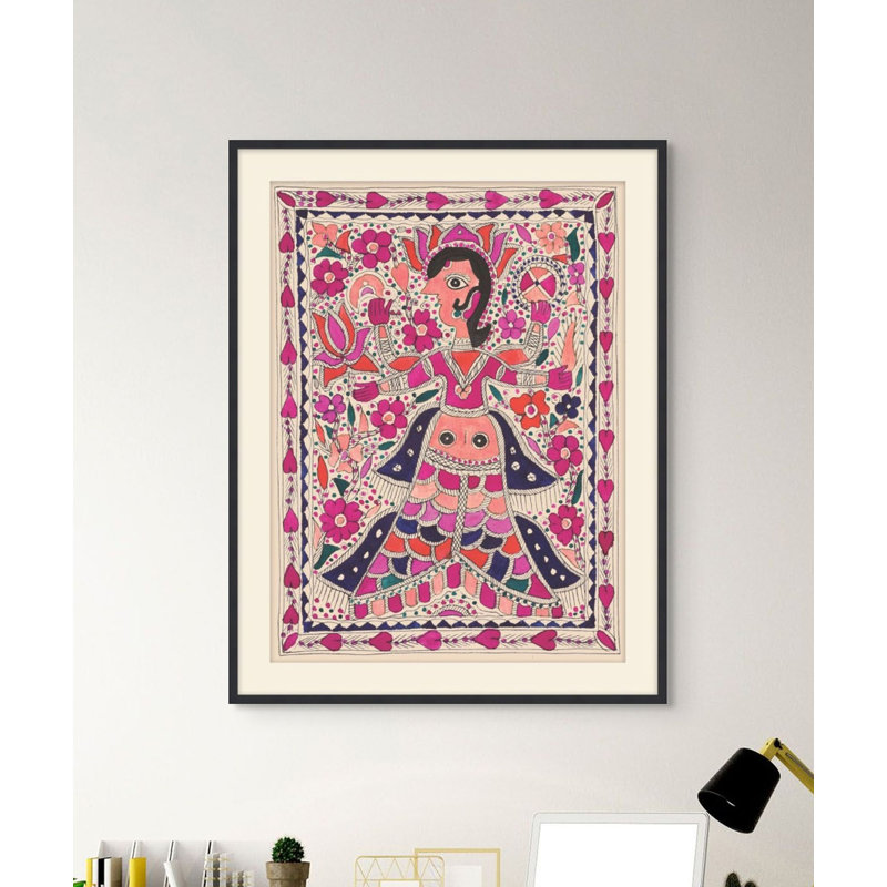 Peaceful Lotus Flower 1 Print, 26.5" H x 21.5" W