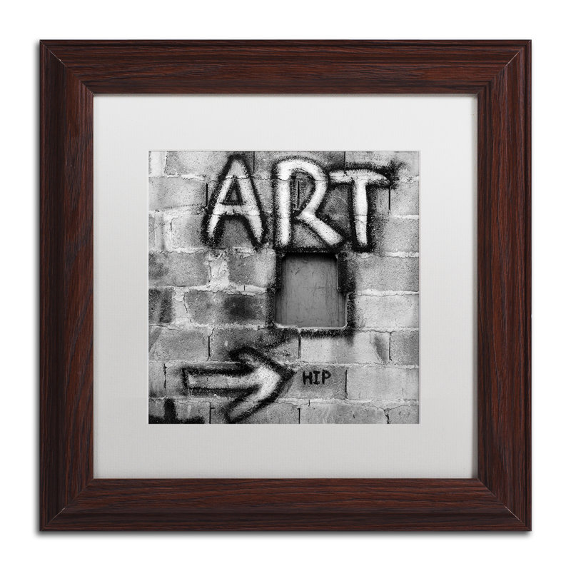 «Art», reproduction de photo encadrée, H 11 po x l 14 po x P 0,5 po, Couleur du cadre: noir