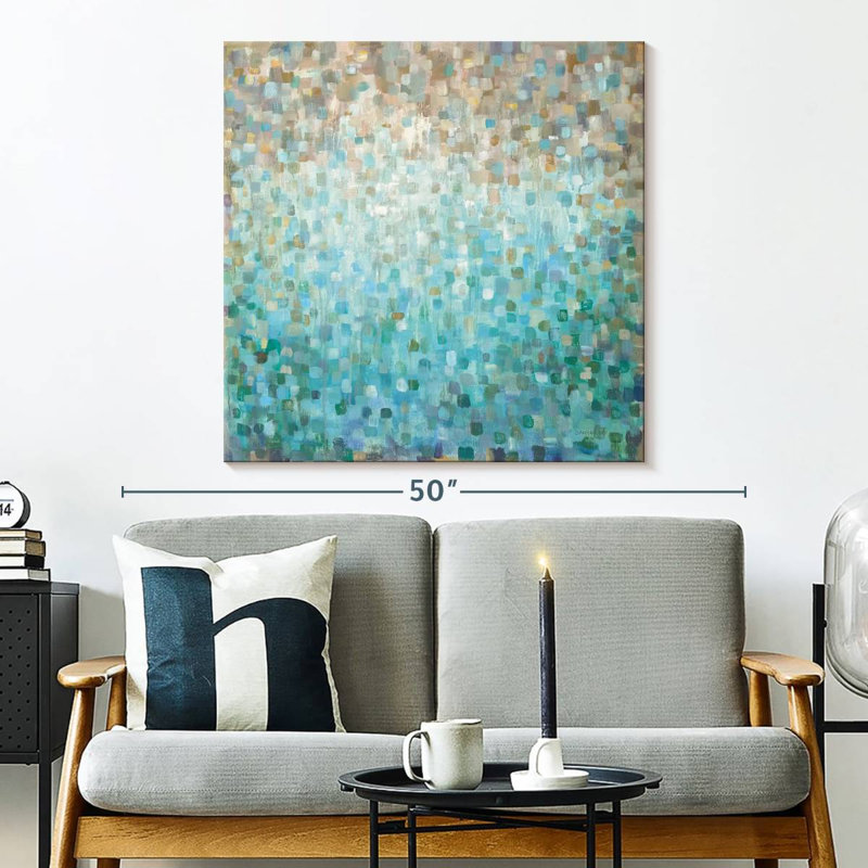 Blocked Avery, 33" H x 33" W