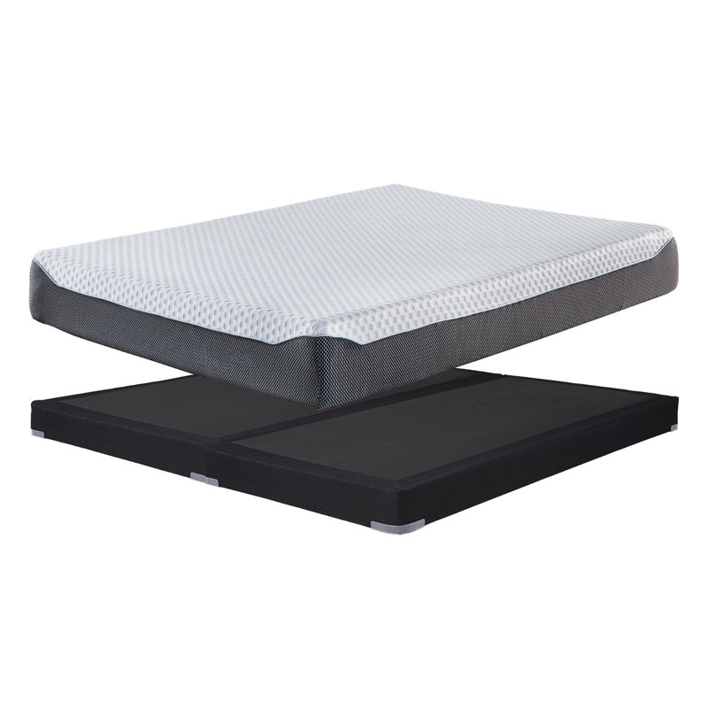 King Size White Adjustable Gel Memory Foam Mattress