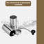 Portable Stainless Steel Coffee Grinder, Hand Coffee Grinder For Travel Camping
