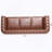 PU Rolled Arm Chesterfield Three Seater Sofa.-114427252
