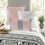 Ensembles de literie spacieux en polyester, motif floral en satin de coton, décor de chambre à coucher moderne