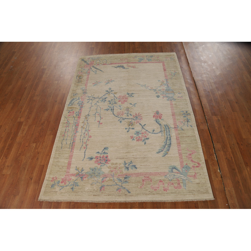 Tapis turc Art Deco 5 x 7