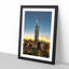 Taipei City in Taiwan Abstract Art - Picture Frame Graphic Art Print-55729530-55729531