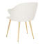 Chaise avec accoudoirs rembourrée Bardot-1054302995