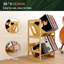 Porte-affiche en bambou H 27,55 po