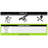 Black Rustic Classic Design Single Track Bypass Two Door Hardware Kit( Door Not Included)-34297650