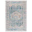 Qulin Oriental Blue/Gold Area Rug-1378842857