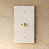 White with Brass - 1 Gang est en rupture de stock sélectionné