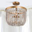 Plafonnier semi-encastré 3 lumières Boho Farmhouse