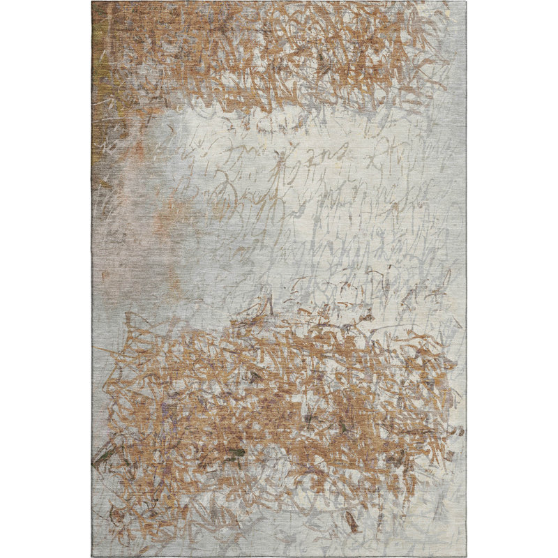 Tapis décontracté de qualité supérieure Mayfield AMF2449, Cuivre, 9 pi x 12 pi