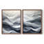 ABSTRACT Series CDLXVI - Reproduction encadrée de qualité supérieure - prête à être accrochée - aucun clou requis - aucun clou requis-41042565-41042618