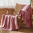 Bedsure 100% Cotton Muslin Blanket, 4-Layer Lightweight Summer Blanket for Dorm, Couch & Everyday Comfort, 200 GSM-105503284-132995622