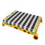Nappe rectangulaire en tournesol 60 po x 86 po pour salle à manger