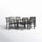 6 - Person Patio Dining Set with Rectangular Table