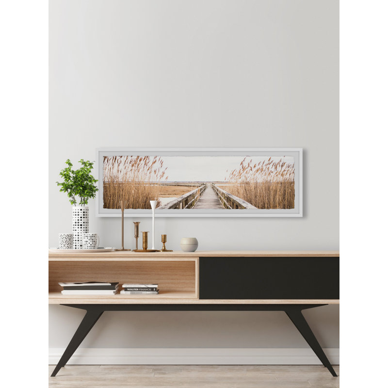 Live in Bliss 1 Piece Single Picture Frame Wall Art, 25cm H x 76cm W x 3.81cm D