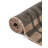 Tatasha Plaid Power Loom Polypropylene Plastic Indoor/Outdoor Area Rug in Black/Brown-416914991