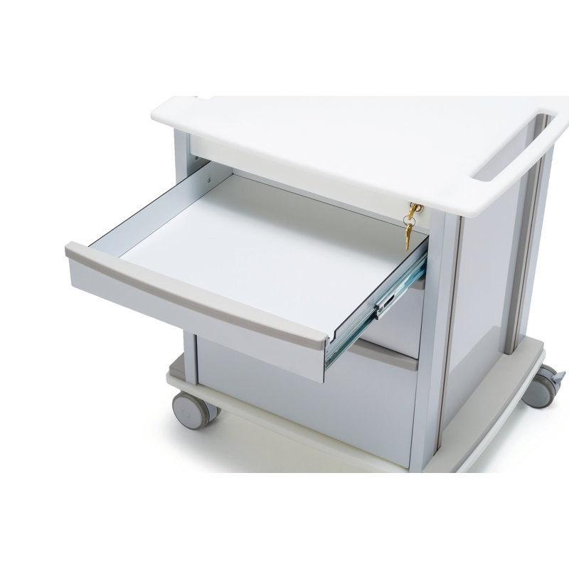 25'' H x 24'' W 4 - Cabinet File Cart with Wheels