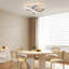 Angstrom 1 - Light 30 cm Unique/Statement Geometric LED Semi Flush Mount