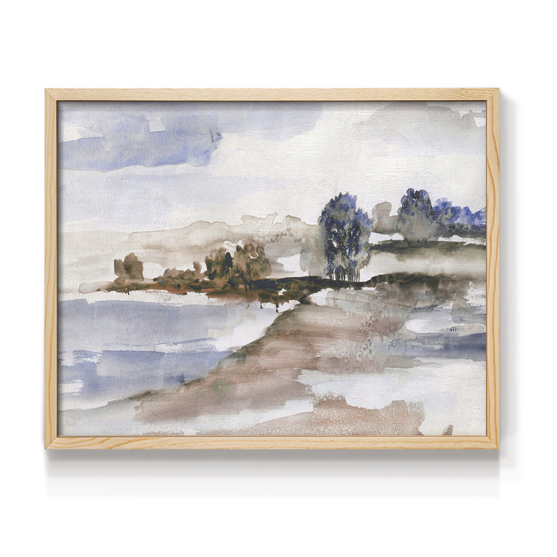 Mountain Cove - reproduction encadrée - réarmable, H 11 po x l 14 po, Naturel