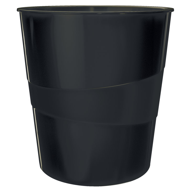 15 Litre Waste Basket, Black