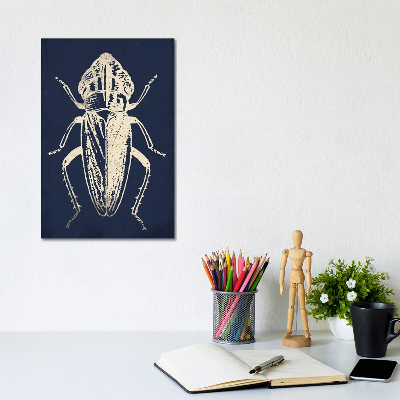 Bug Life Three by Milli Villa - Wrapped Canvas Print, 20.32 cm H x 30.48 cm W