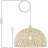 Luminaire suspendu simple en acier inoxydable à DEL 1 lumière Tallapoosa